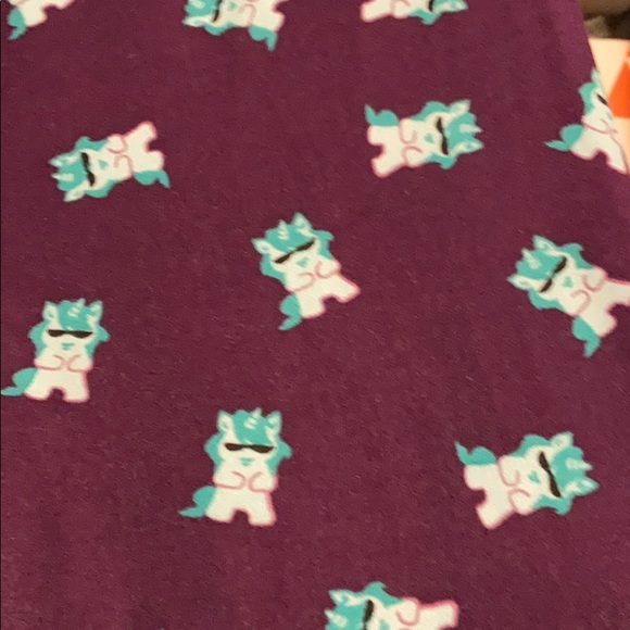 Lularoe leggings unicorns in sunglasses OS - Picture 2 of 3